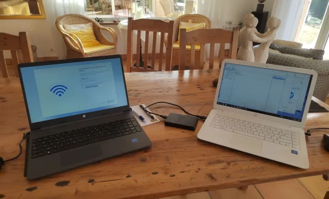 Installation d’un nouveau PC portable HP à Lorgues🖥️ , Draguignan, Tech IT Easy