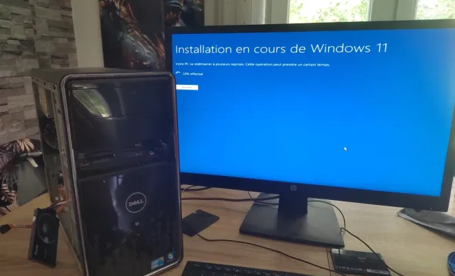 Intervention professionnelle chez Meca Line : migration d’un poste Windows 10 vers SSD et Windows 11, Draguignan, Tech IT Easy